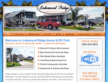 Tablet Screenshot of lakemont-ridge.com